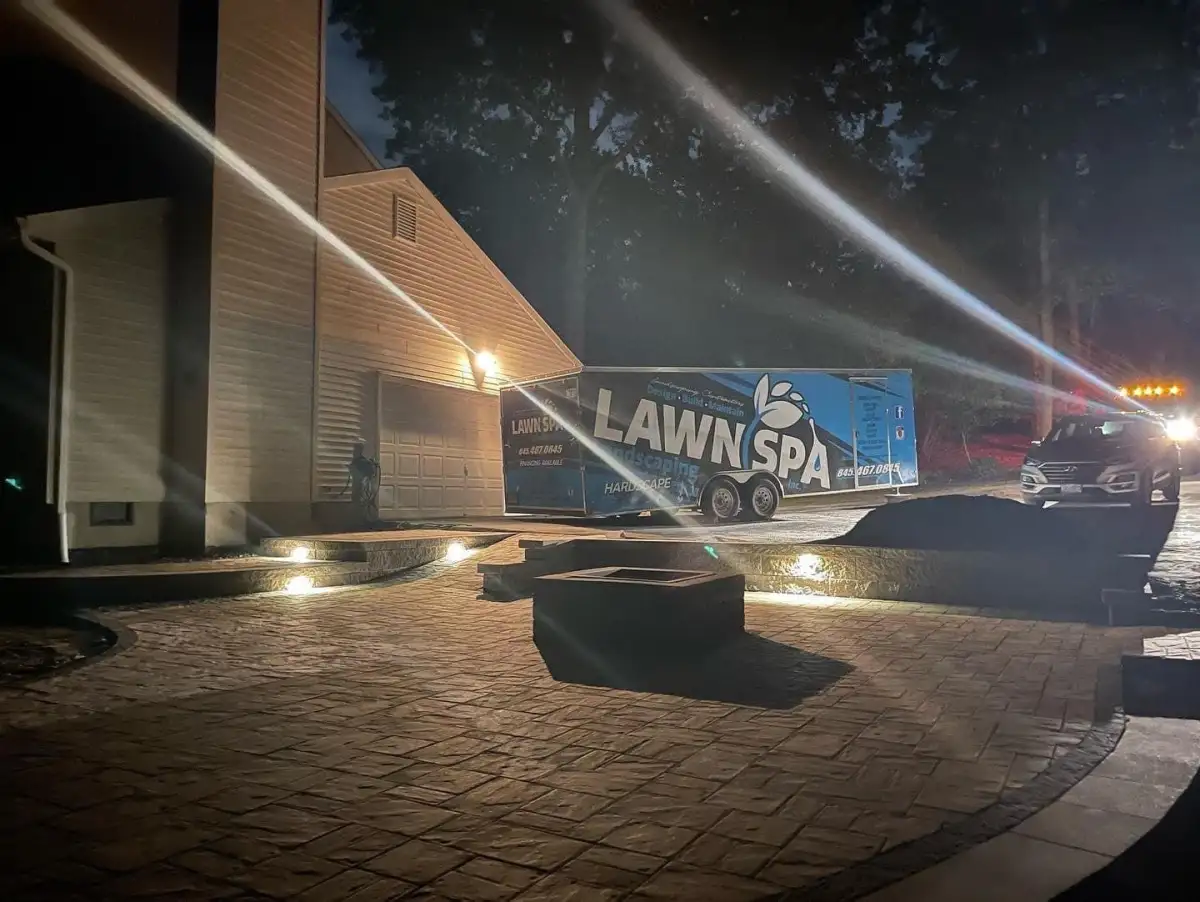 Custom paver patio installation in Newburgh, NY