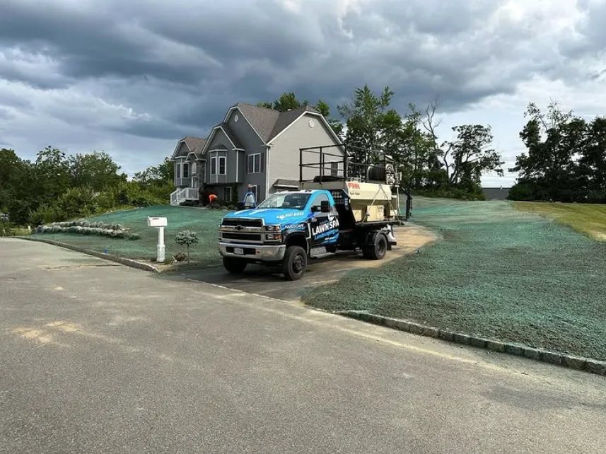 Hydroseeding lawns